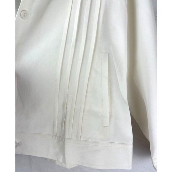 VTG Old Money Spring Summer Terry Lewis Silk Bomber Jacket, Men's Large - Picture 5 of 13